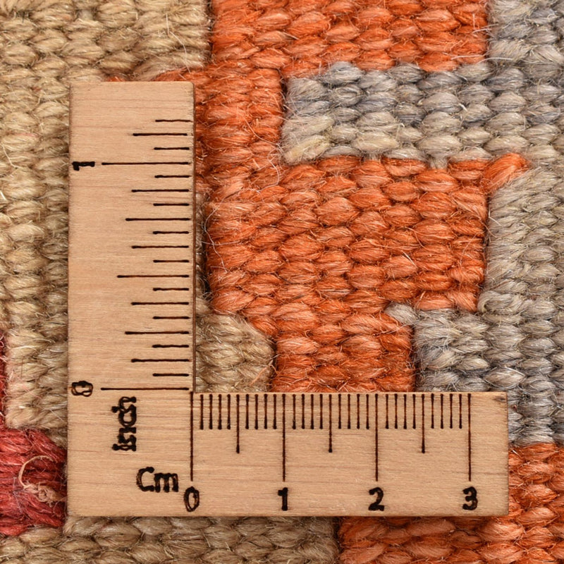 Runner Kelim Carpet - orientalisk matta - 199 x 55 cm - flerfärgad