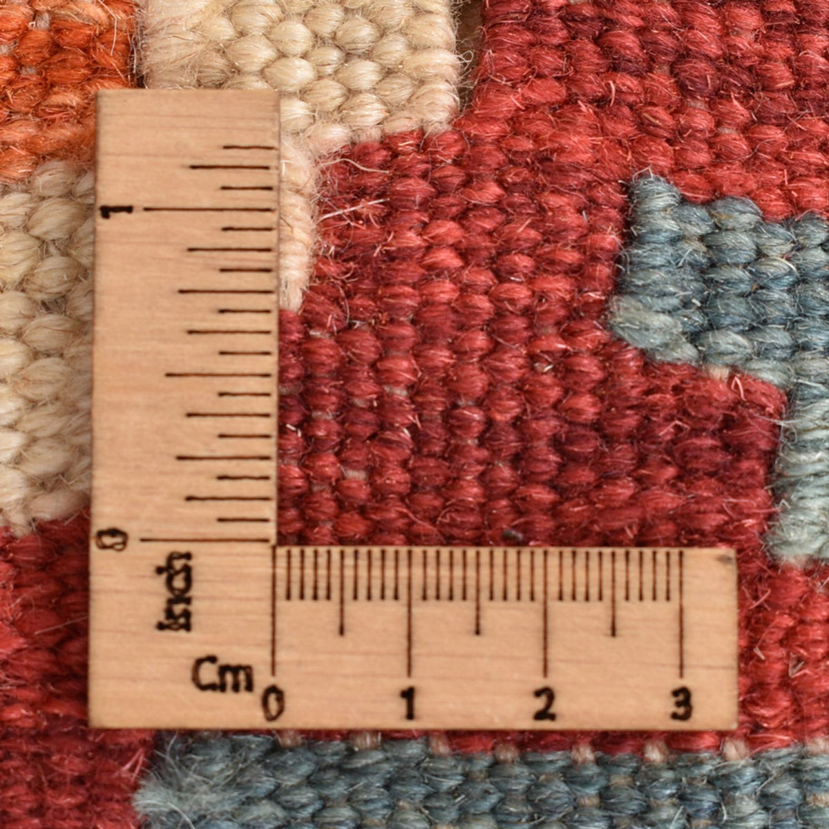 Runner Kelim Carpet - orientalisk matta - 196 x 56 cm - flerfärgad