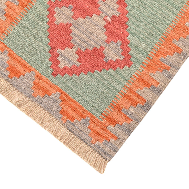 Runner Kelim Carpet - orientalisk matta - 190 x 54 cm - flerfärgad