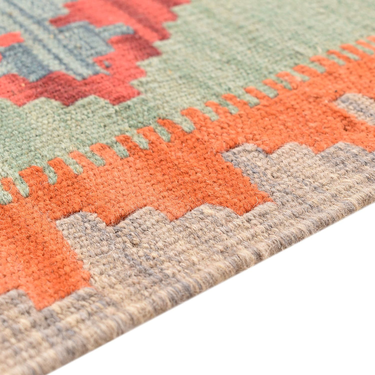 Runner Kelim Carpet - orientalisk matta - 190 x 54 cm - flerfärgad