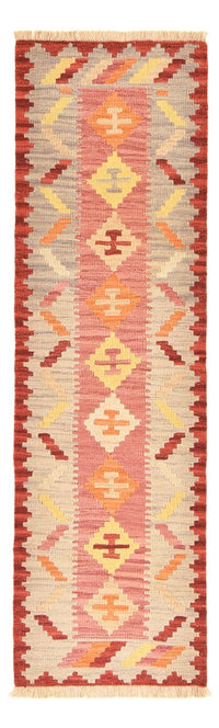 Runner Kelim Carpet - orientalisk matta - 204 x 61 cm - flerfärgad