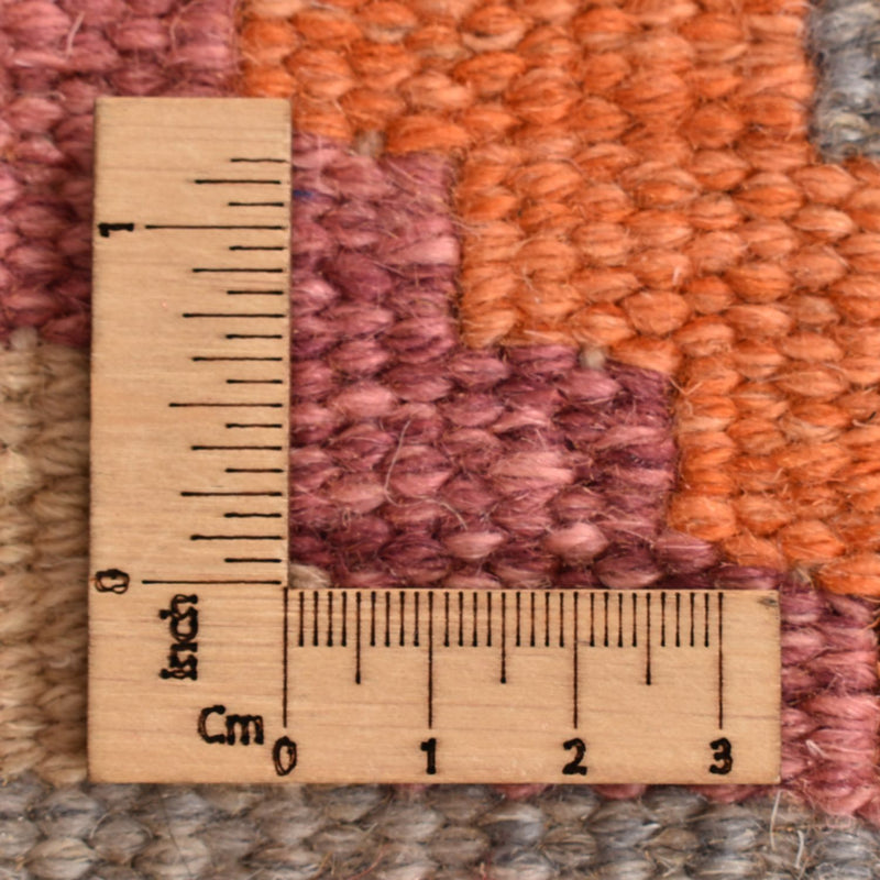 Runner Kelim Carpet - orientalisk matta - 204 x 61 cm - flerfärgad