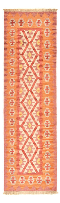 Runner Kelim Carpet - orientalisk matta - 201 x 61 cm - flerfärgad