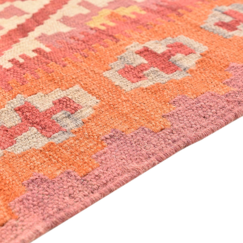 Runner Kelim Carpet - orientalisk matta - 201 x 61 cm - flerfärgad