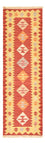 Runner Kelim Carpet - orientalisk matta - 197 x 60 cm - flerfärgad