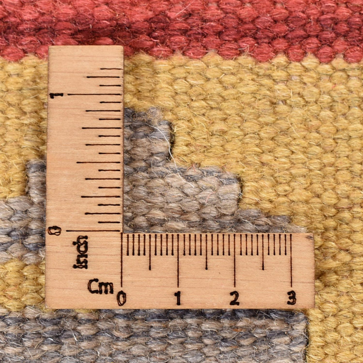 Runner Kelim Carpet - orientalisk matta - 197 x 60 cm - flerfärgad