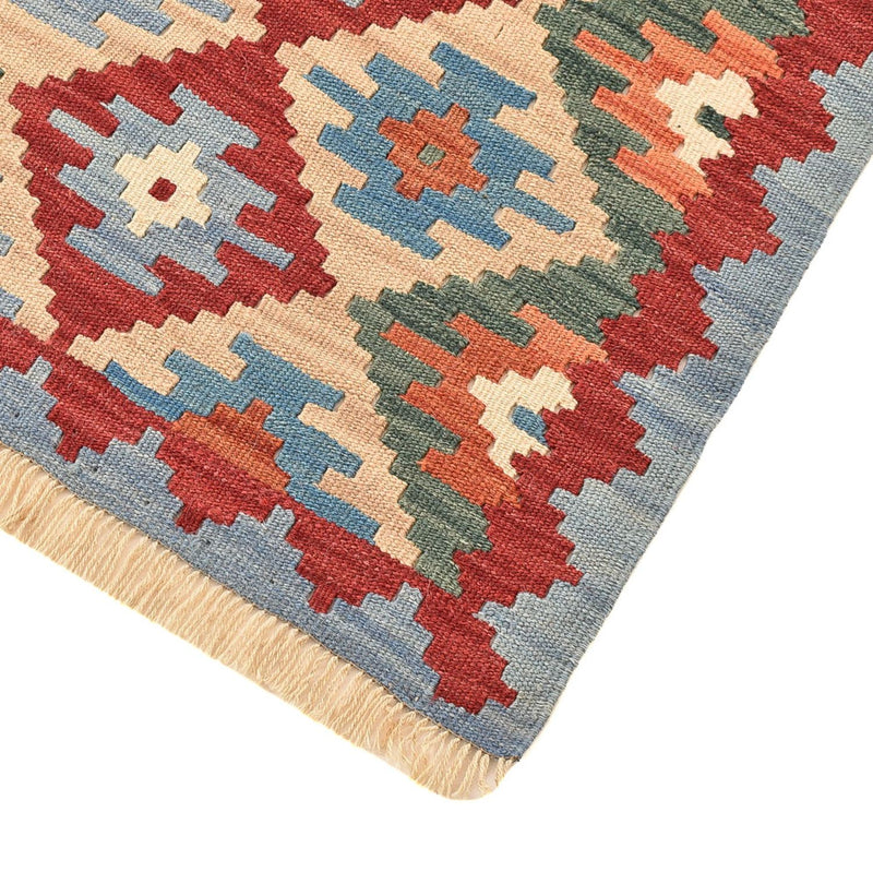 Runner Kelim Carpet - orientalisk matta - 199 x 68 cm - flerfärgad