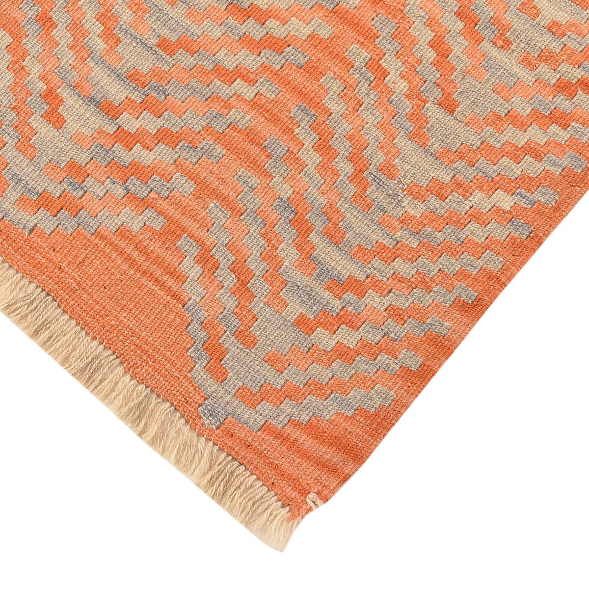 Runner Kelim Carpet - orientalisk matta - 193 x 58 cm - flerfärgad