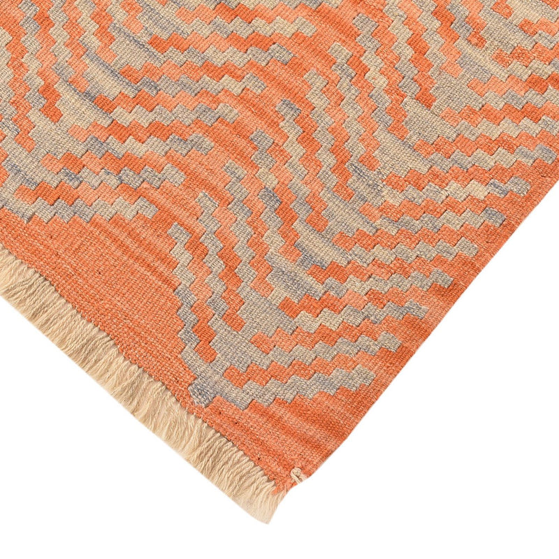 Runner Kelim Carpet - orientalisk matta - 193 x 58 cm - flerfärgad