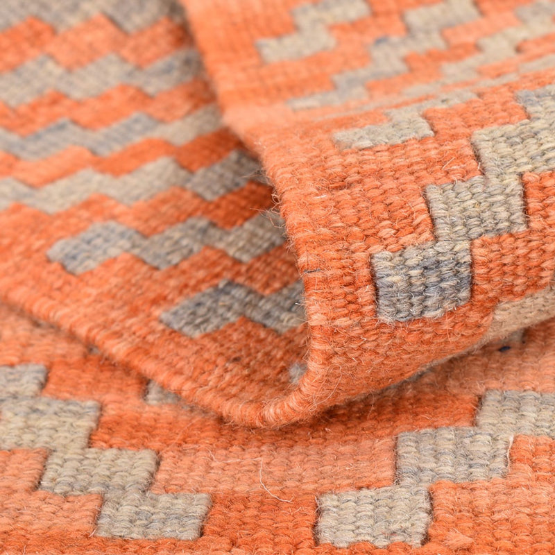 Runner Kelim Carpet - orientalisk matta - 193 x 58 cm - flerfärgad