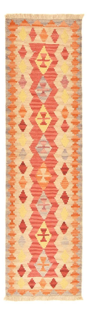 Runner Kelim Carpet - orientalisk matta - 195 x 54 cm - flerfärgad