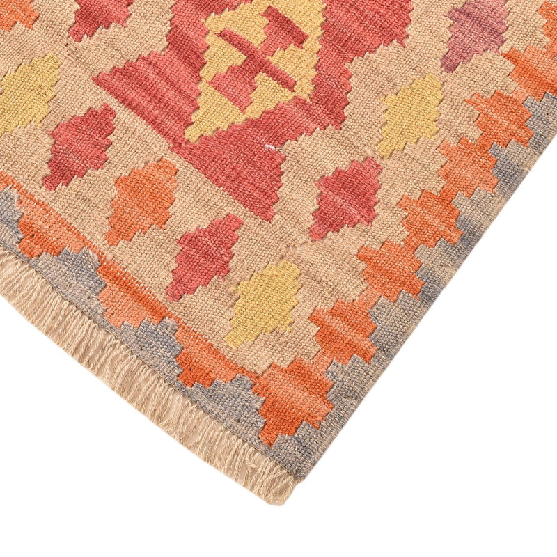 Runner Kelim Carpet - orientalisk matta - 195 x 54 cm - flerfärgad