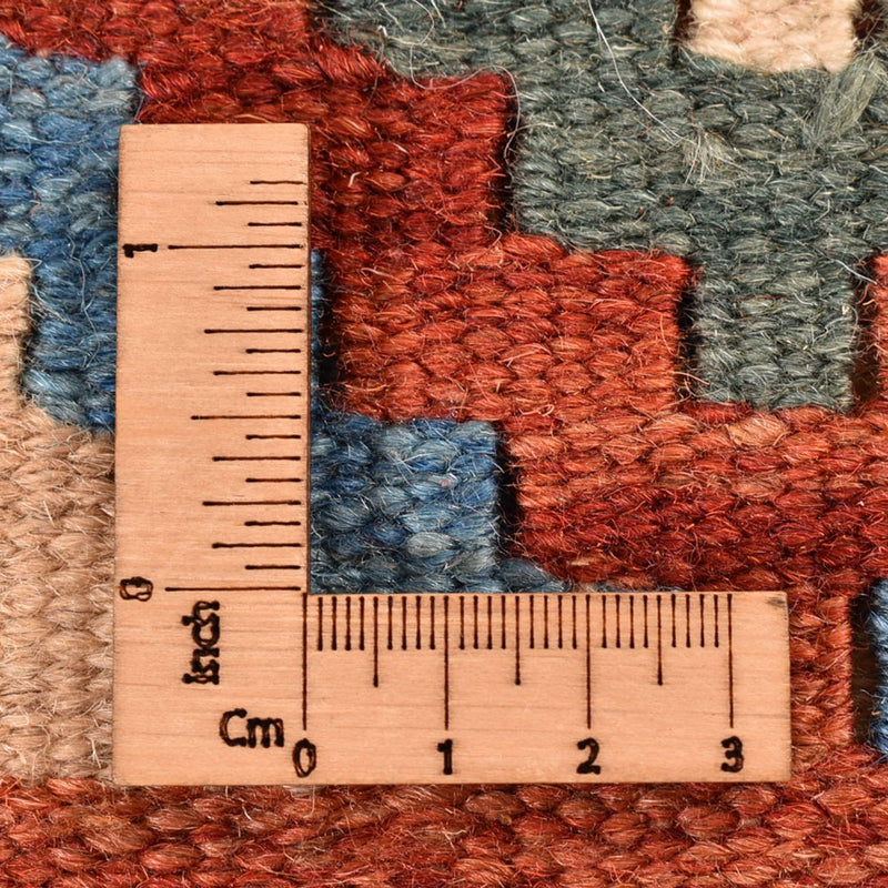 Runner Kelim Carpet - orientalisk matta - 193 x 64 cm - flerfärgad