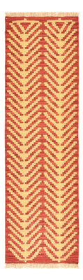 Runner Kelim Carpet - orientalisk matta - 195 x 59 cm - flerfärgad