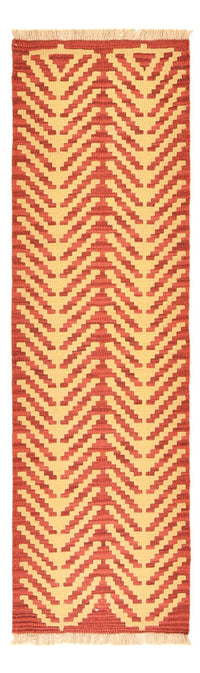 Runner Kelim Carpet - orientalisk matta - 195 x 59 cm - flerfärgad