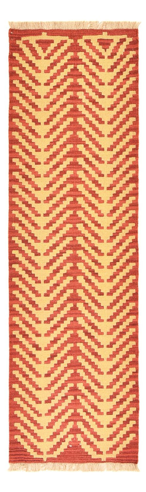 Runner Kelim Carpet - orientalisk matta - 195 x 59 cm - flerfärgad