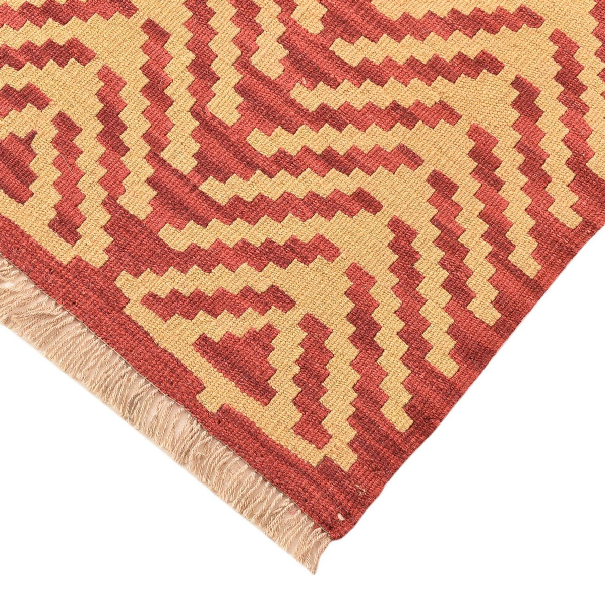 Runner Kelim Carpet - orientalisk matta - 195 x 59 cm - flerfärgad