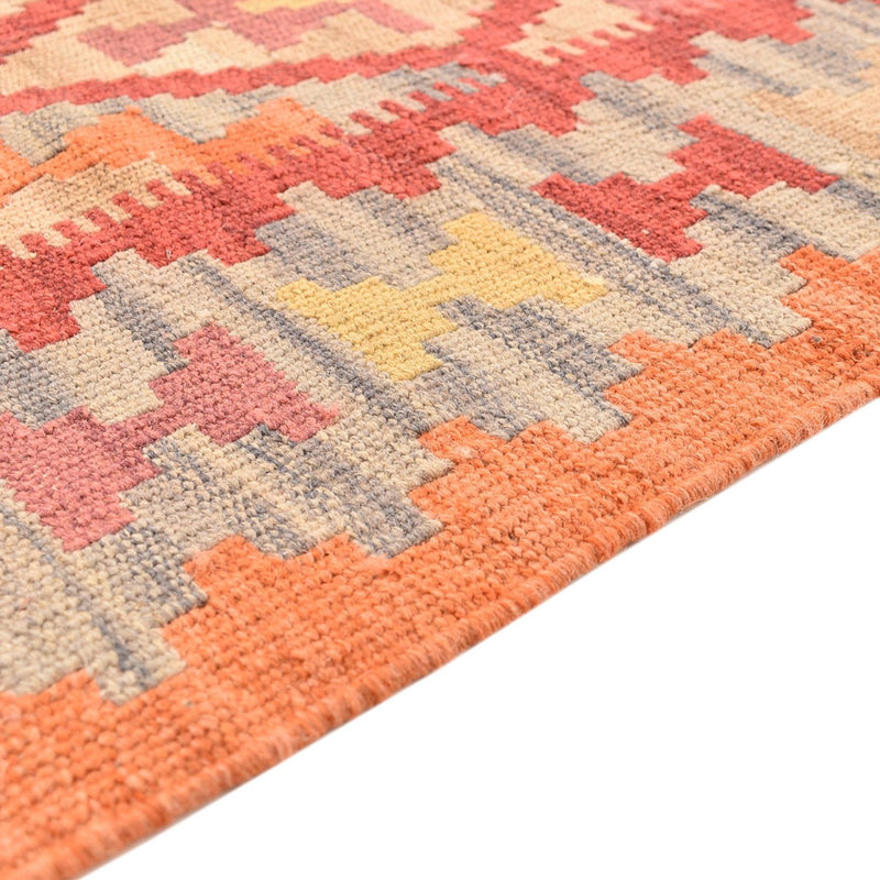 Runner Kelim Carpet - orientalisk matta - 194 x 65 cm - flerfärgad