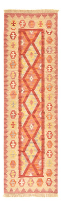 Runner Kelim Carpet - orientalisk matta - 195 x 59 cm - flerfärgad