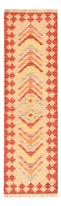 Runner Kelim Carpet - orientalisk matta - 192 x 57 cm - flerfärgad