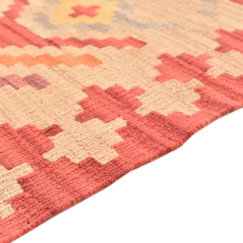 Runner Kelim Carpet - orientalisk matta - 192 x 57 cm - flerfärgad