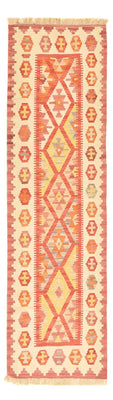 Runner Kelim Carpet - orientalisk matta - 201 x 60 cm - flerfärgad
