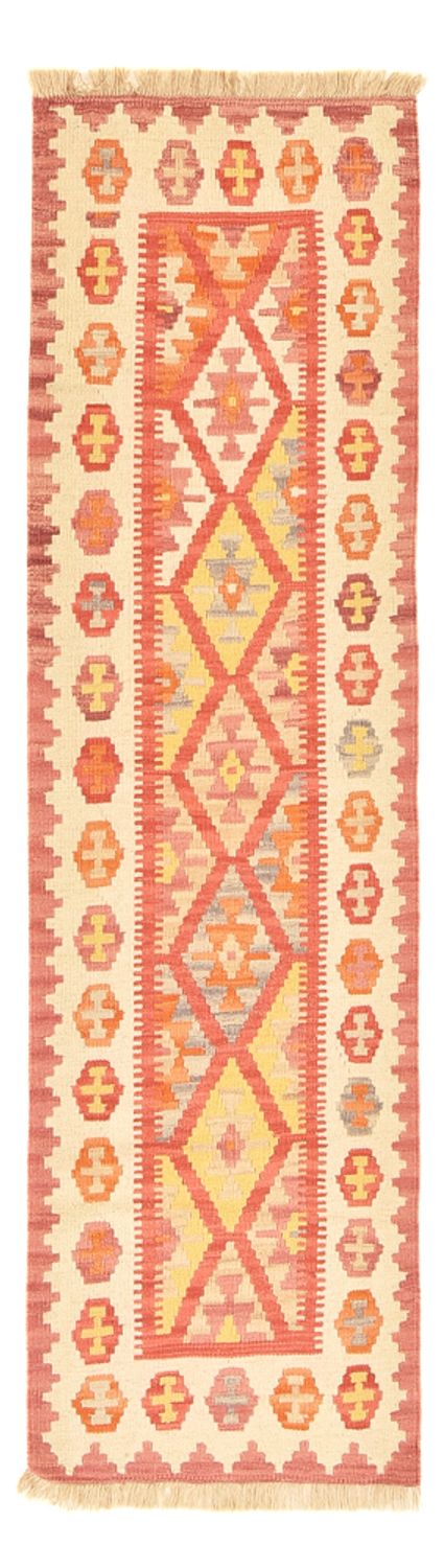 Runner Kelim Carpet - orientalisk matta - 201 x 60 cm - flerfärgad