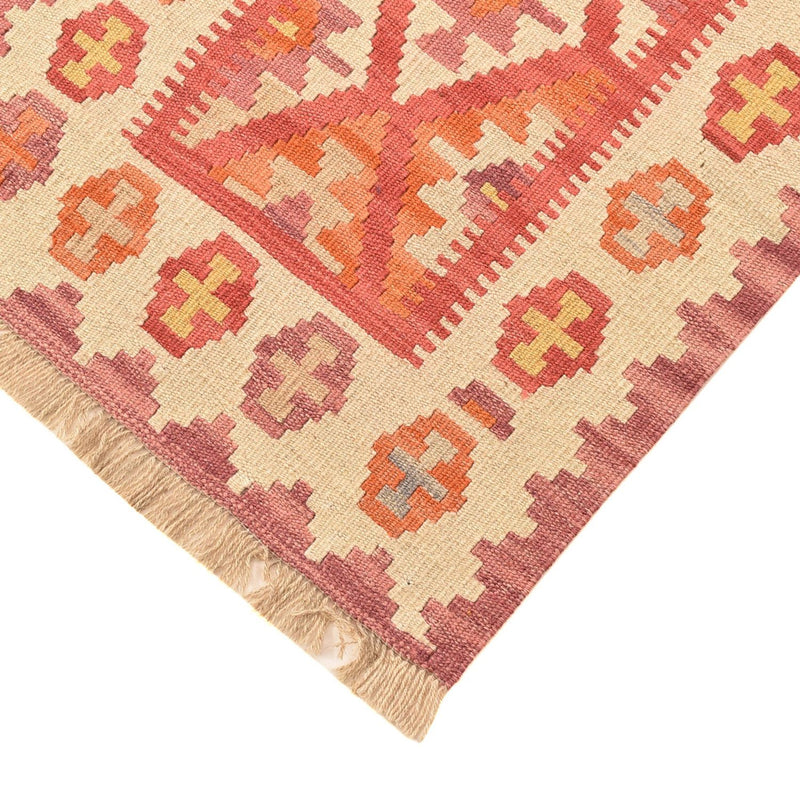 Runner Kelim Carpet - orientalisk matta - 201 x 60 cm - flerfärgad