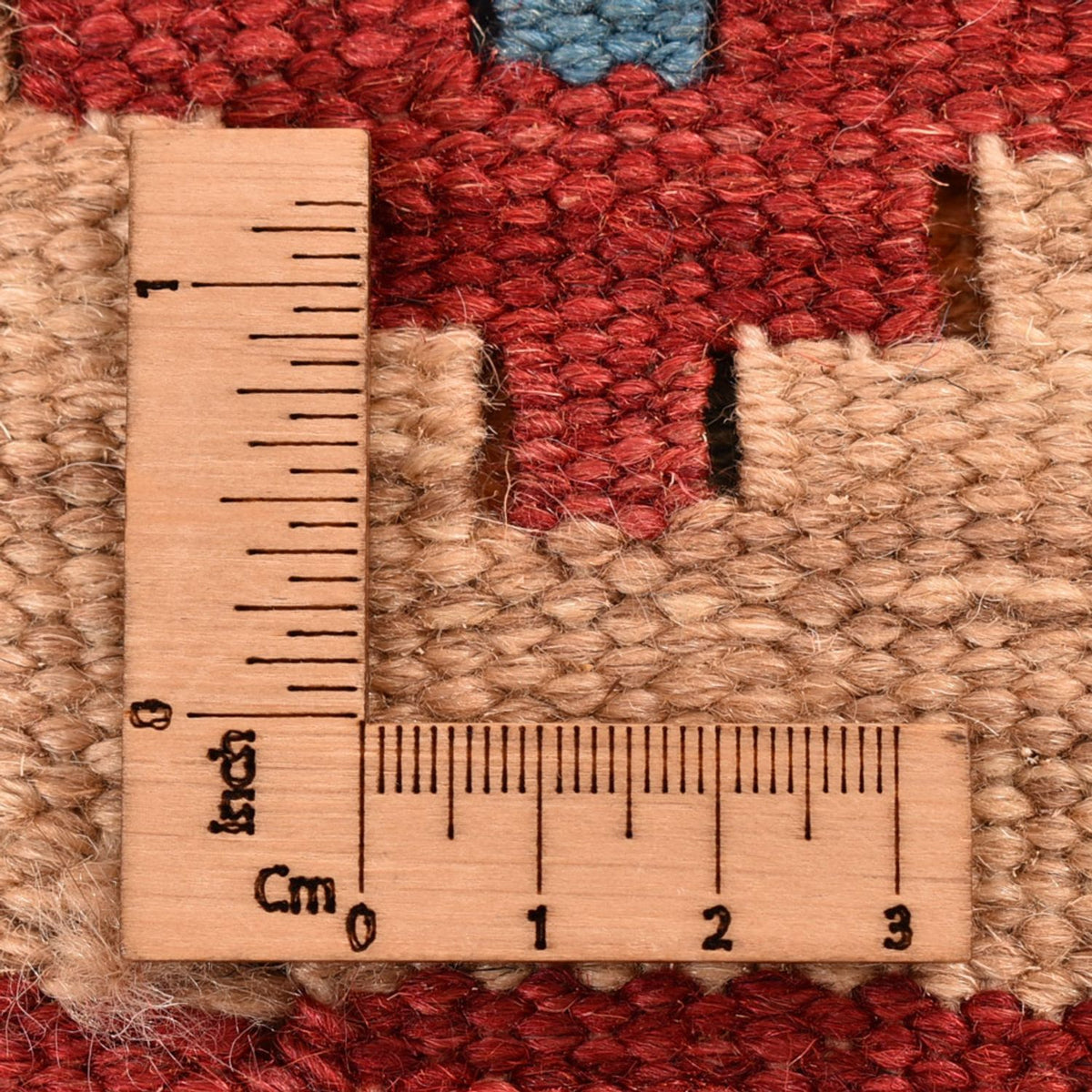 Runner Kelim Carpet - orientalisk matta - 200 x 63 cm - flerfärgad