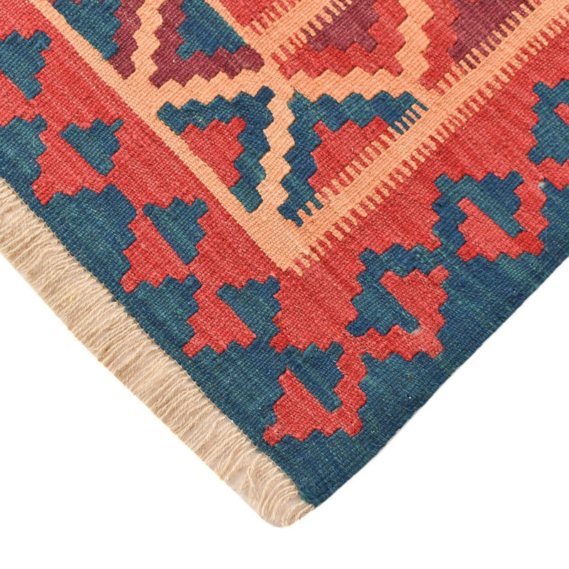 Kelim Carpet - orientalisk matta - 209 x 156 cm - flerfärgad
