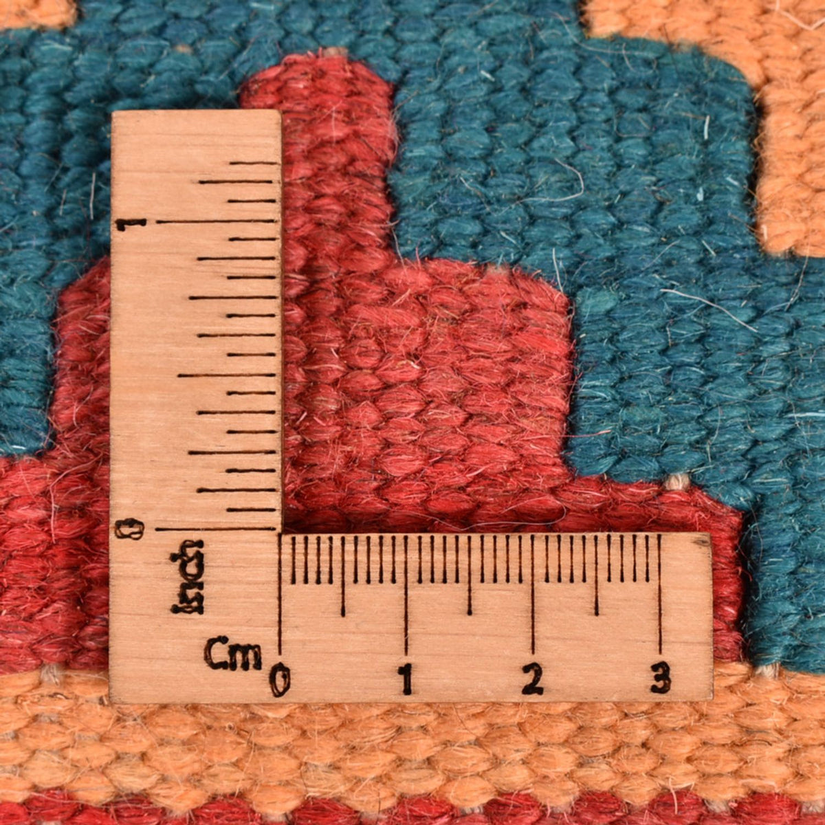 Kelim Carpet - orientalisk matta - 209 x 156 cm - flerfärgad