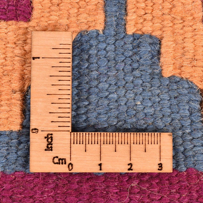 Kelim Carpet - orientalisk matta - 208 x 150 cm - flerfärgad