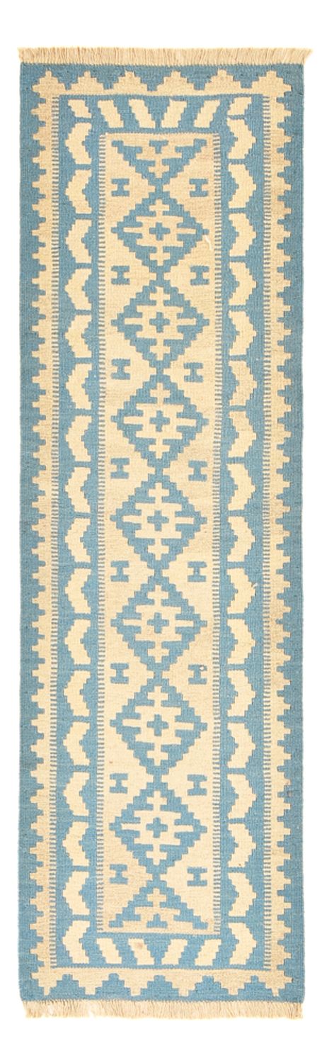 Runner Kelim Carpet - orientalisk matta - 199 x 62 cm - flerfärgad