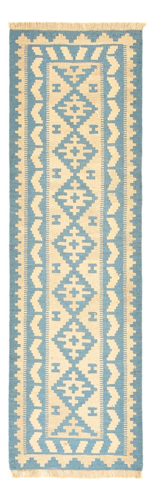 Runner Kelim Carpet - orientalisk matta - 199 x 62 cm - flerfärgad