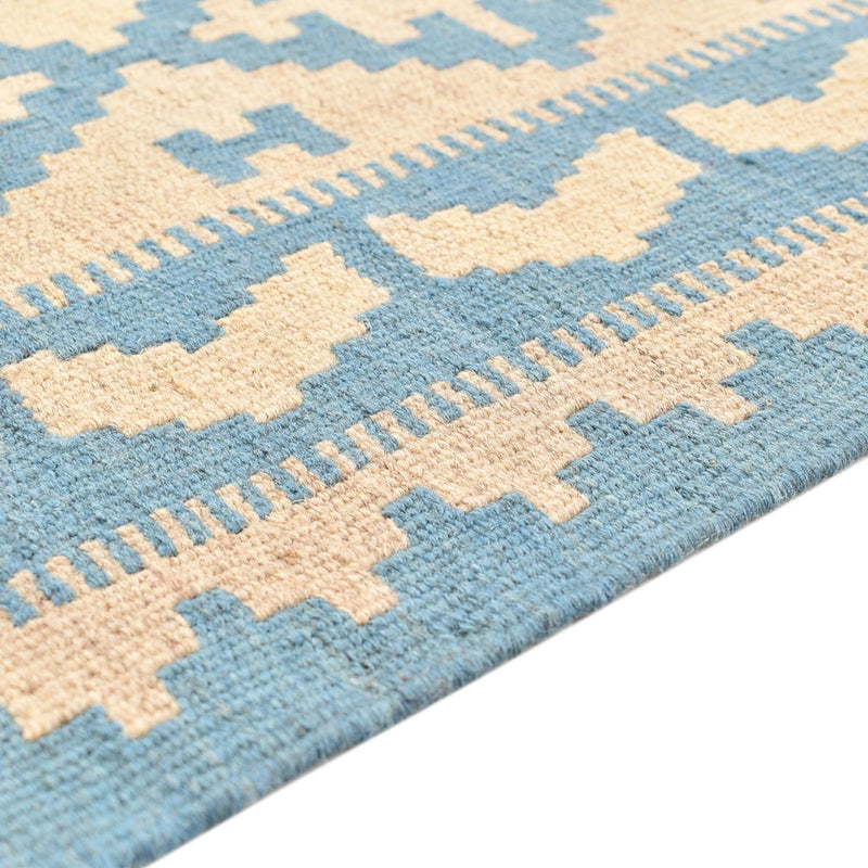 Runner Kelim Carpet - orientalisk matta - 199 x 62 cm - flerfärgad