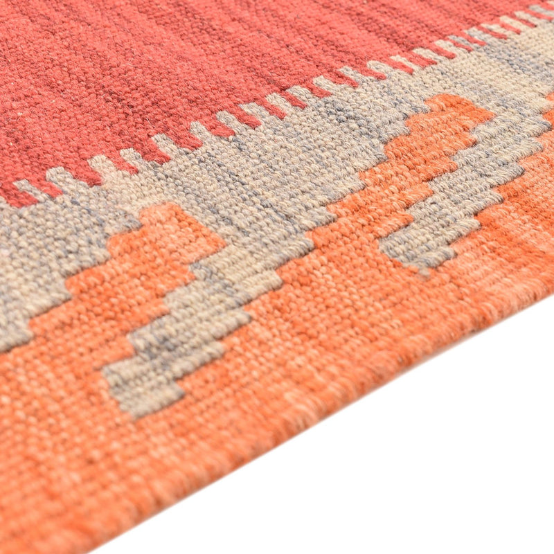 Runner Kelim Carpet - orientalisk matta - 198 x 59 cm - flerfärgad