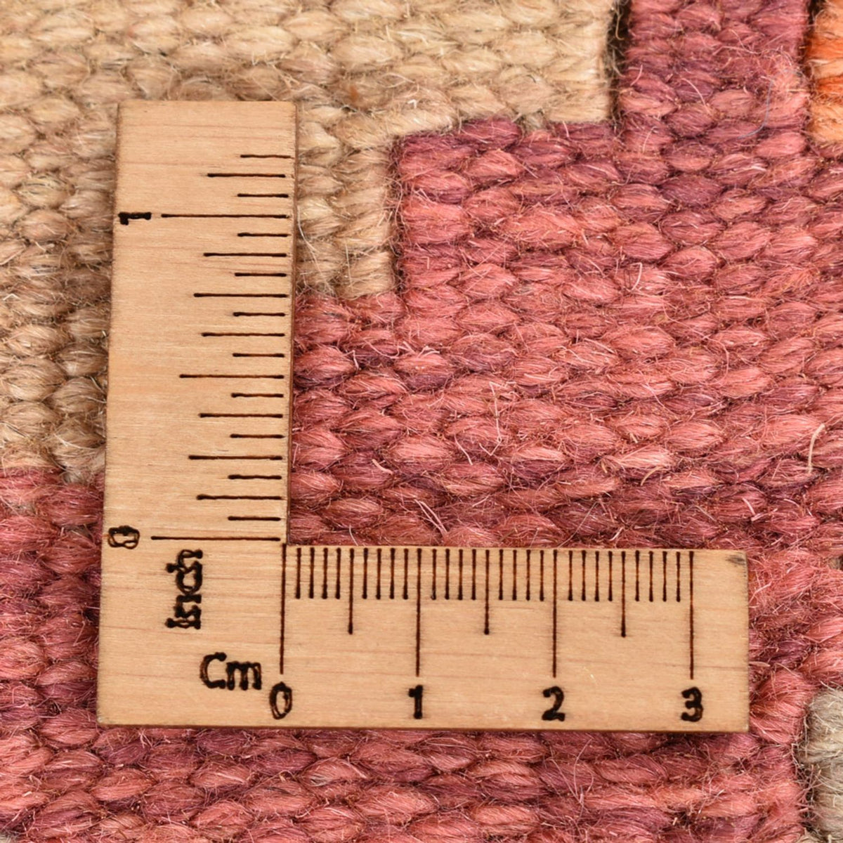 Runner Kelim Carpet - orientalisk matta - 197 x 63 cm - flerfärgad