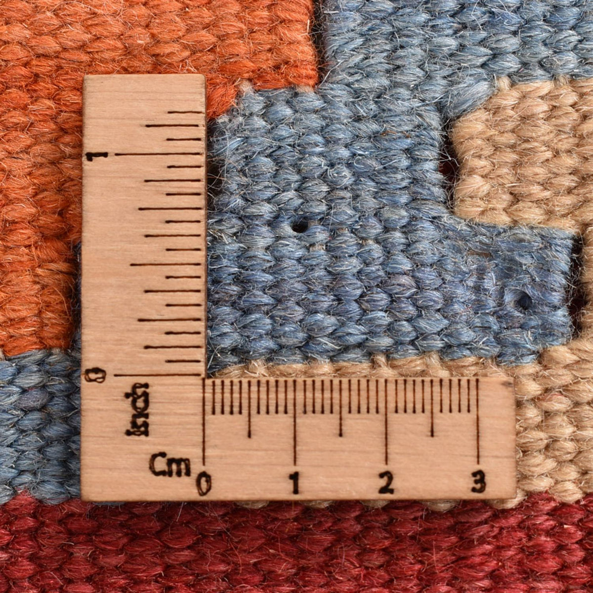 Runner Kelim Carpet - orientalisk matta - 194 x 66 cm - flerfärgad