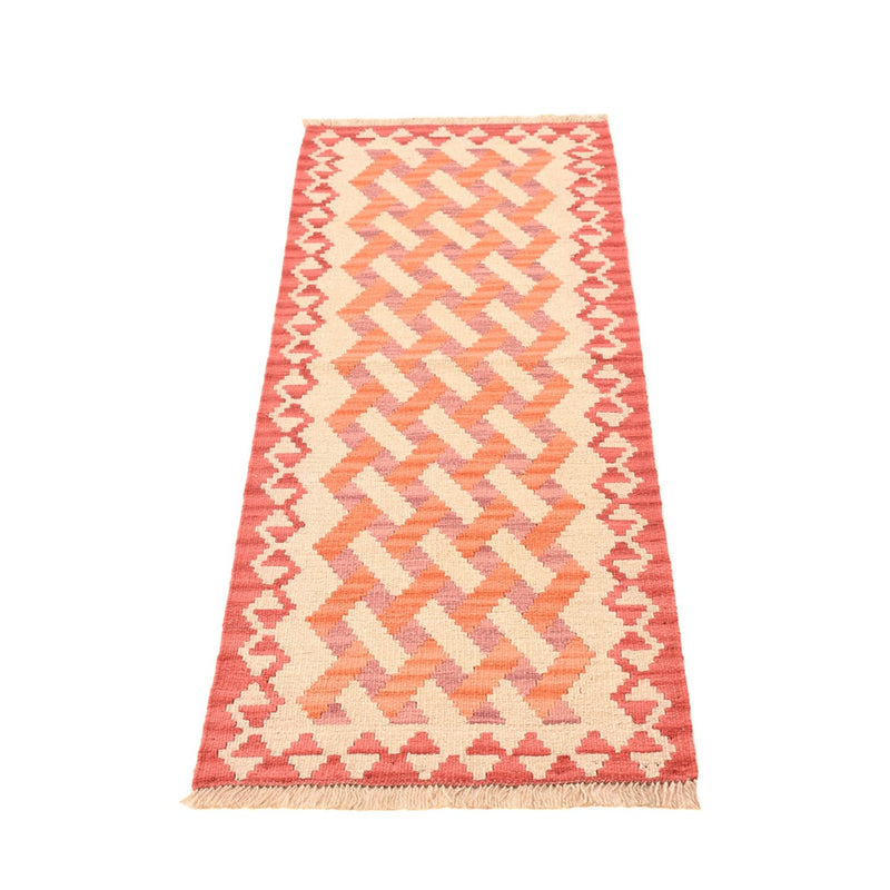 Runner Kelim Carpet - orientalisk matta - 190 x 58 cm - flerfärgad