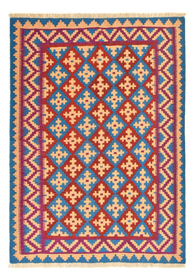 Kelim Carpet - orientalisk matta - 202 x 149 cm - flerfärgad