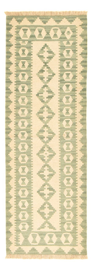 Runner Kelim Carpet - orientalisk matta - 197 x 65 cm - flerfärgad