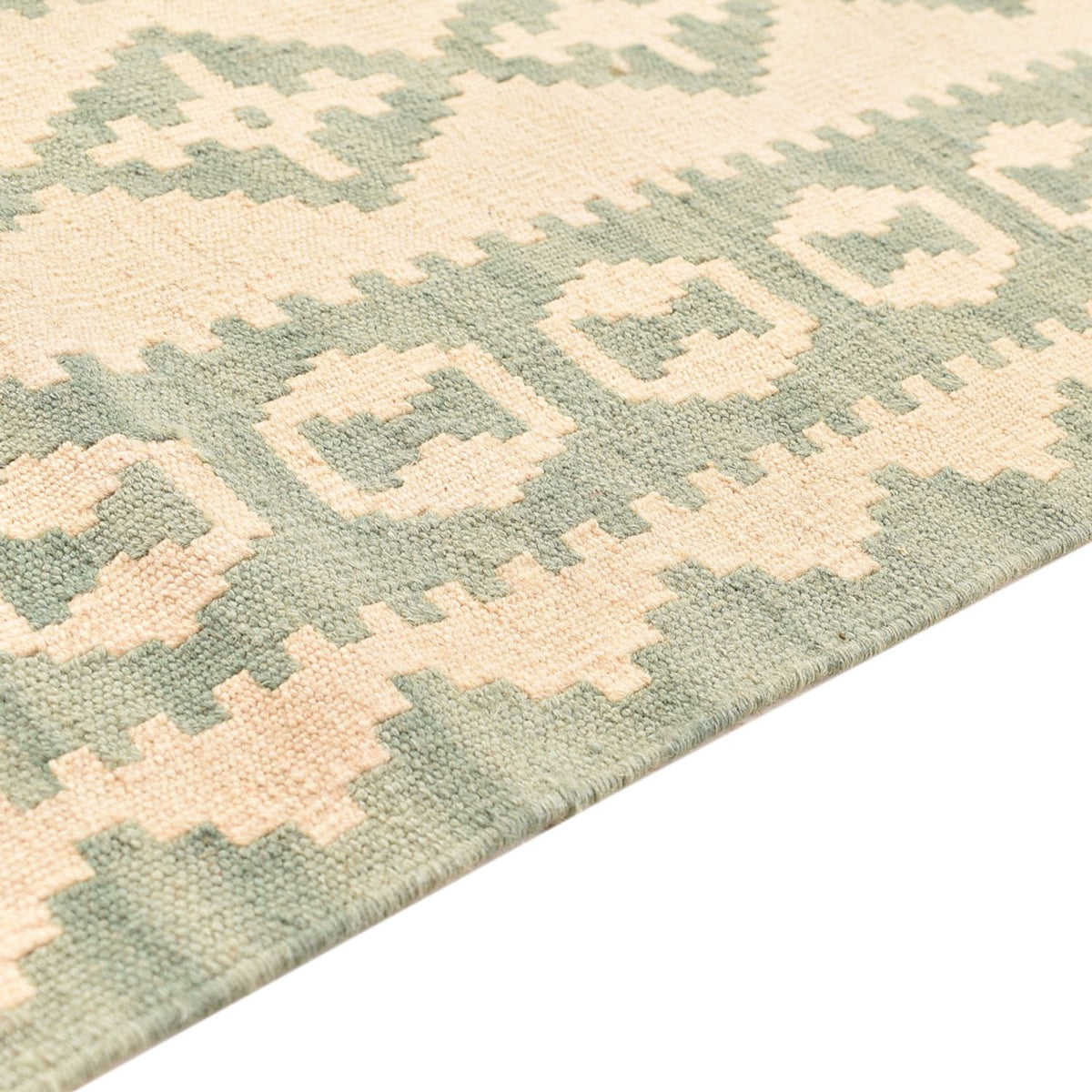 Runner Kelim Carpet - orientalisk matta - 197 x 65 cm - flerfärgad