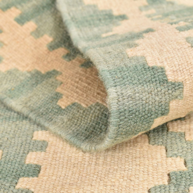 Runner Kelim Carpet - orientalisk matta - 197 x 65 cm - flerfärgad