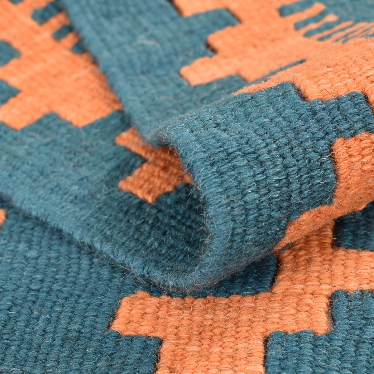 Runner Kelim Carpet - orientalisk matta - 194 x 62 cm - flerfärgad