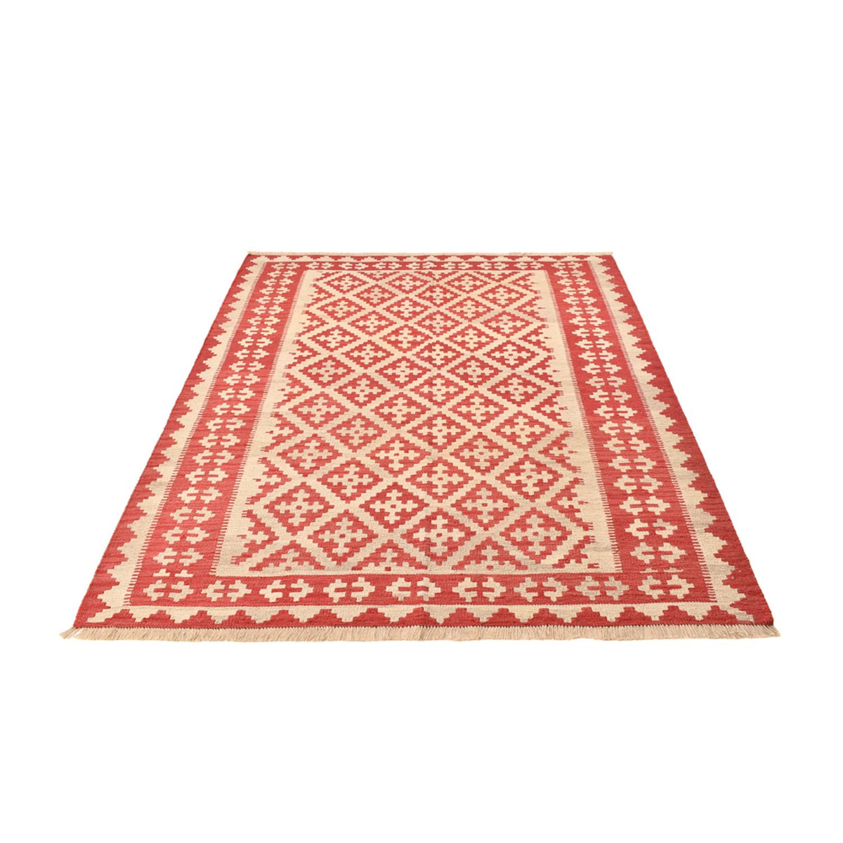 Kelim Carpet - orientalisk matta - 238 x 174 cm - flerfärgad