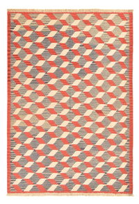 Kelim Carpet - orientalisk matta - 246 x 174 cm - flerfärgad