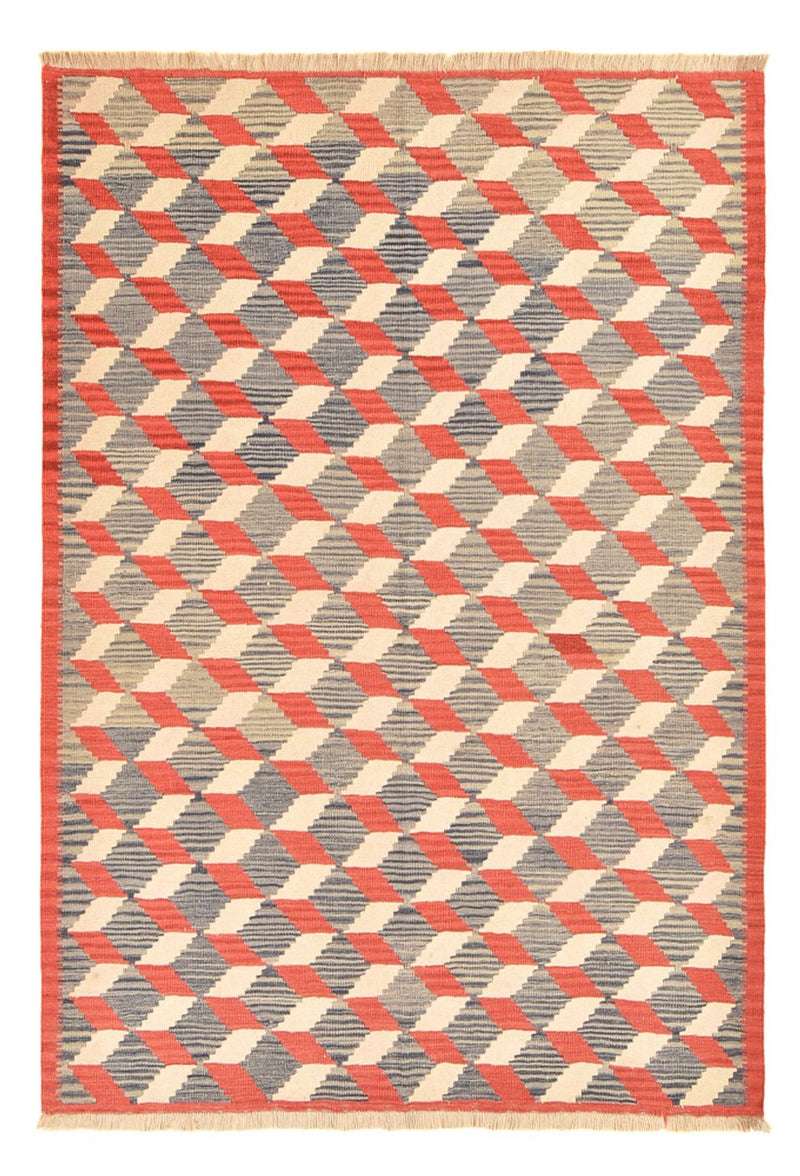 Kelim Carpet - orientalisk matta - 246 x 174 cm - flerfärgad