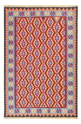 Kelim Carpet - orientalisk matta - 244 x 166 cm - flerfärgad