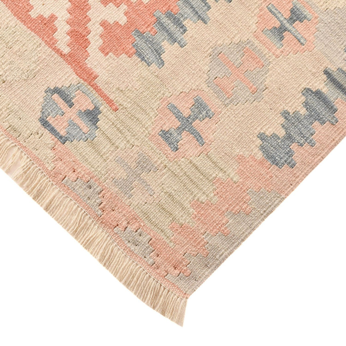 Kelim Carpet - orientalisk matta - 233 x 175 cm - flerfärgad