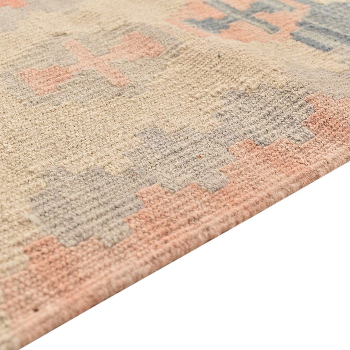 Kelim Carpet - orientalisk matta - 233 x 175 cm - flerfärgad